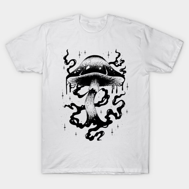 Trippy Mushroom T-Shirt by LAPublicTees